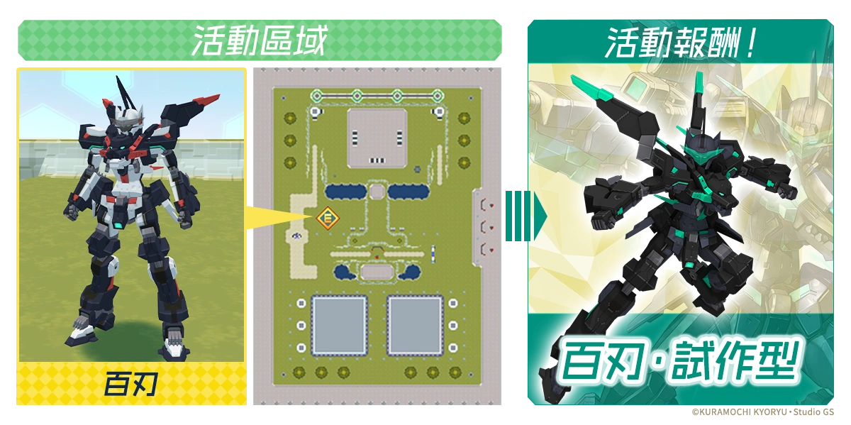 與活動區域的「百刃」對話，進行活動吧！